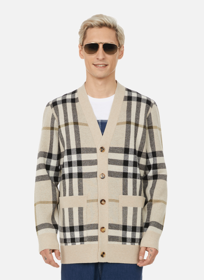 Checked cardigan BURBERRY
