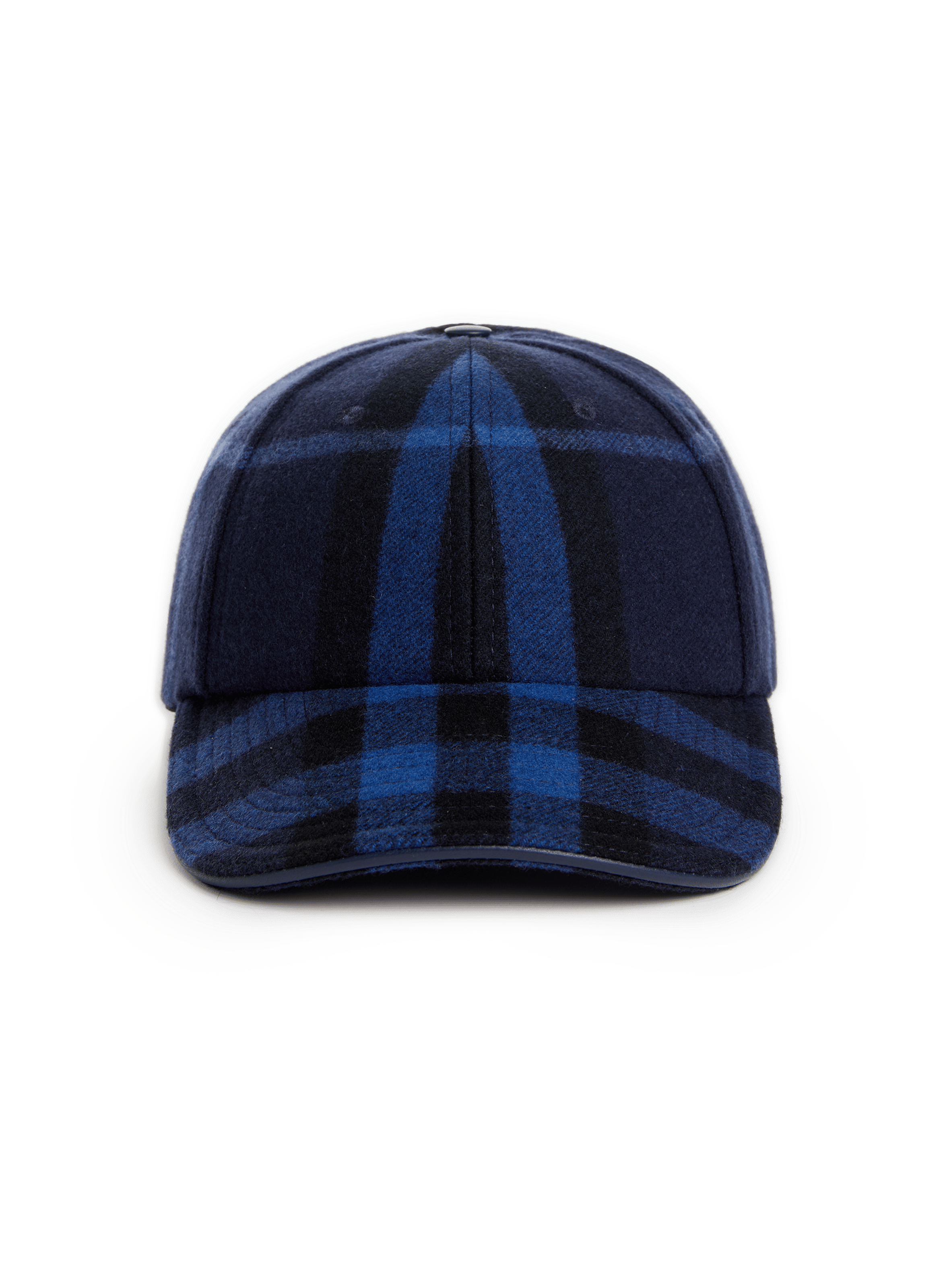 VIRGIN WOOL BASEBALL CAP - BURBERRY 