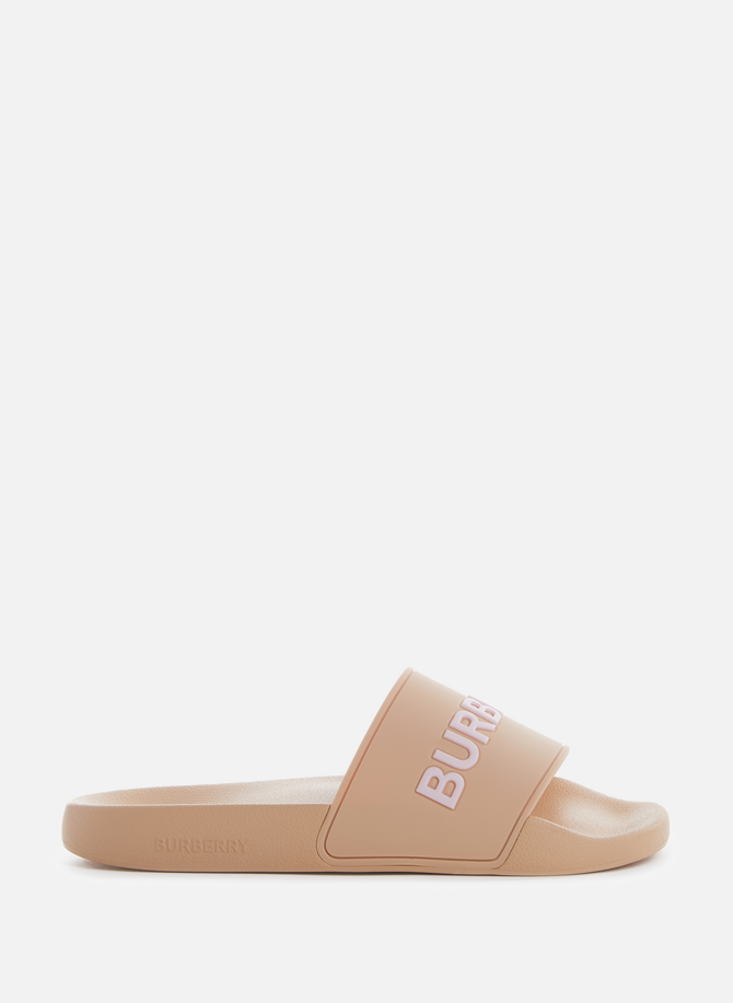 Sliders with logo BURBERRY