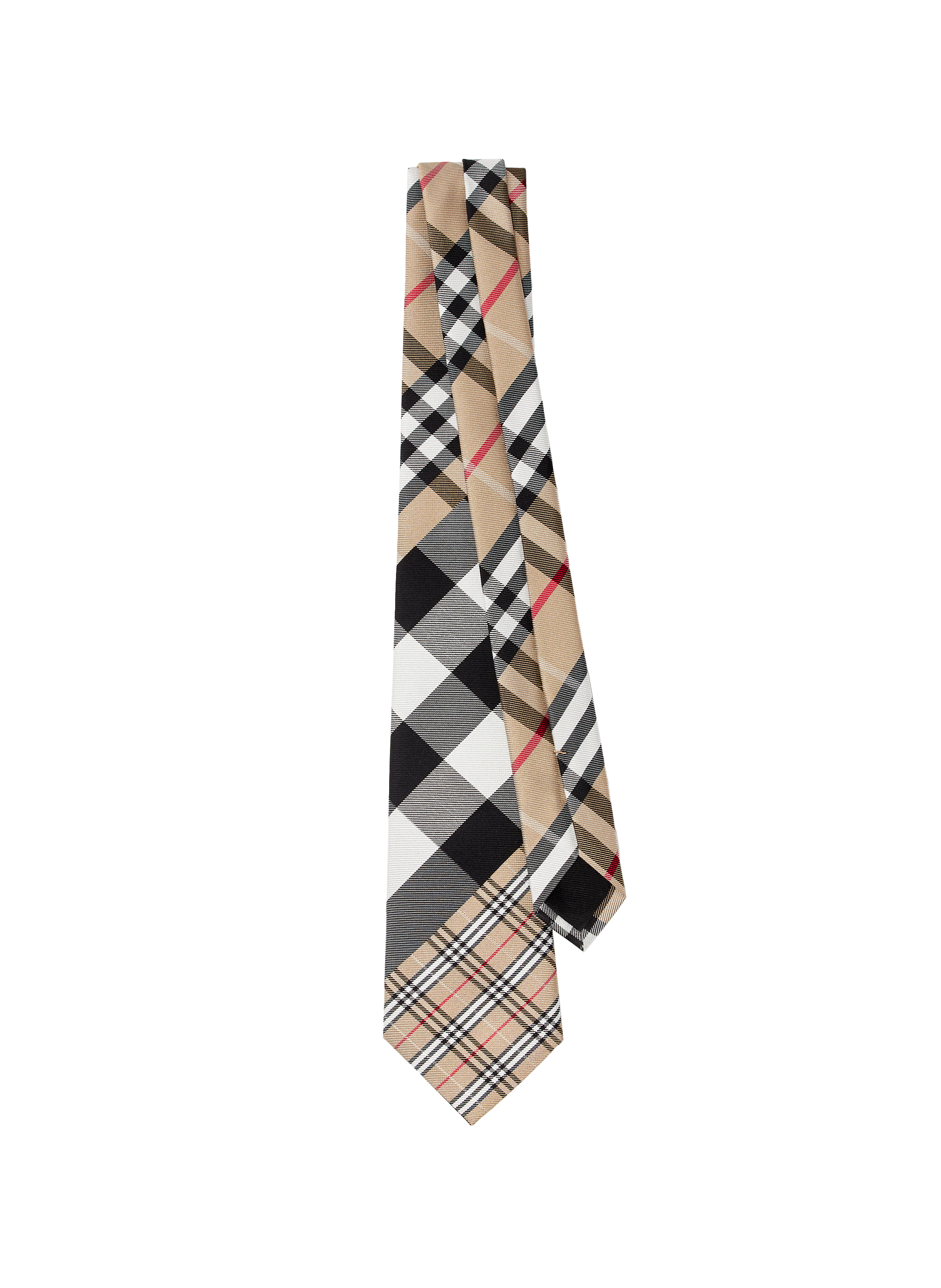 burberry classic check tie