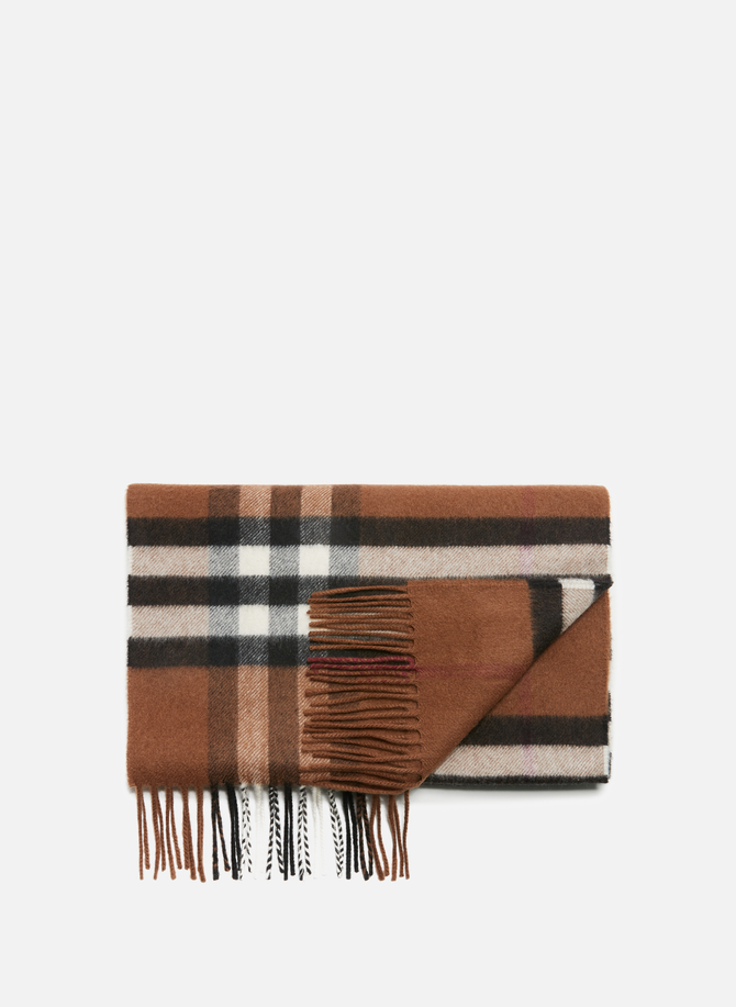 Scarf Classic Check in cashmere BURBERRY