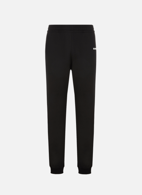 Pantalon de jogging en coton molleton BlackBURBERRY 