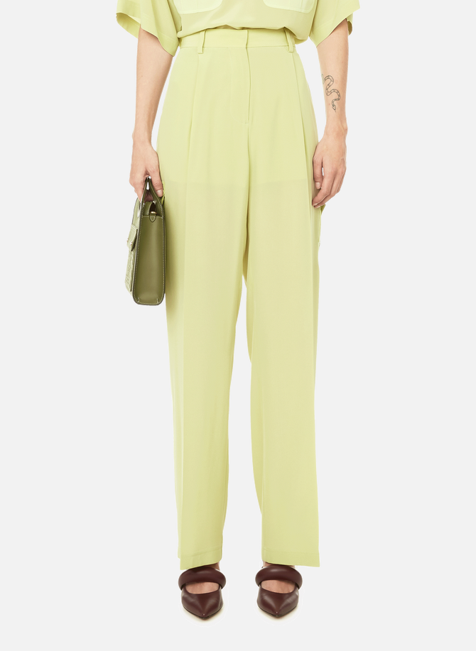 Silk trousers BURBERRY