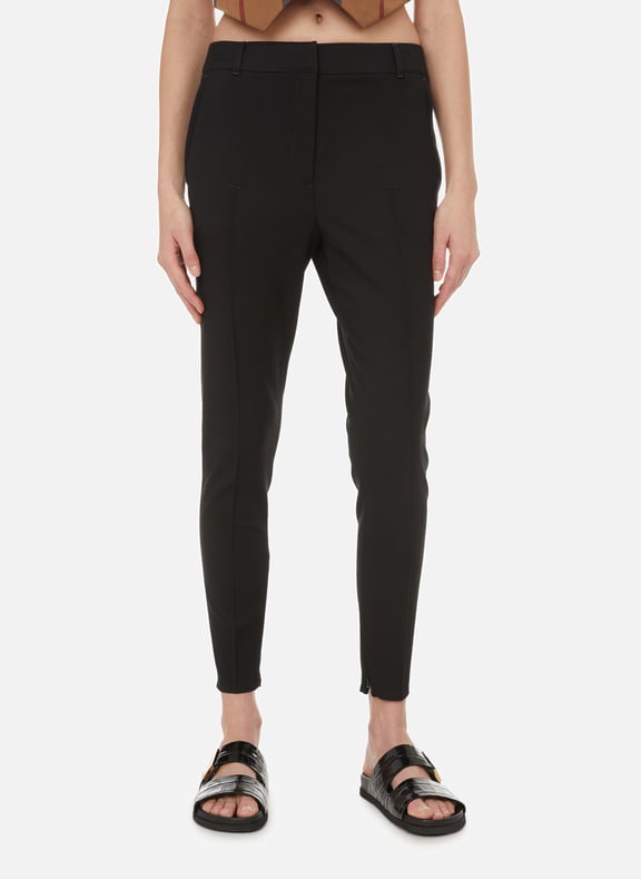 High-waisted skinny trousers Black by BURBERRY BURBERRY High-waisted skinny trousers Black