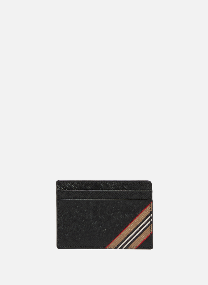 Icon Leather Card Holder BURBERRY