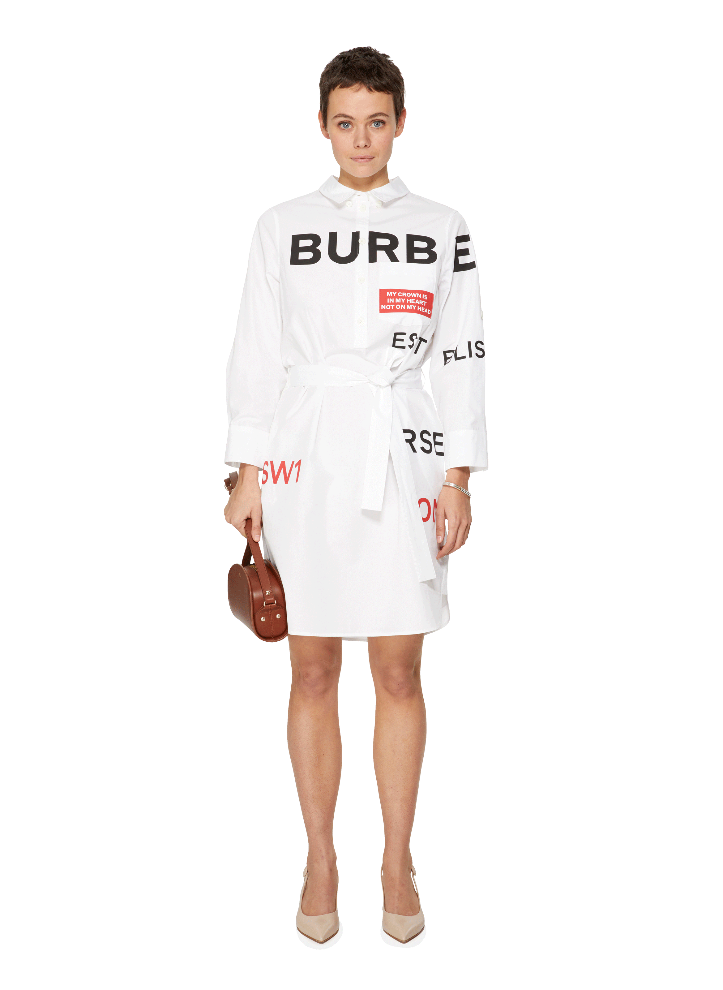 burberry white raincoat