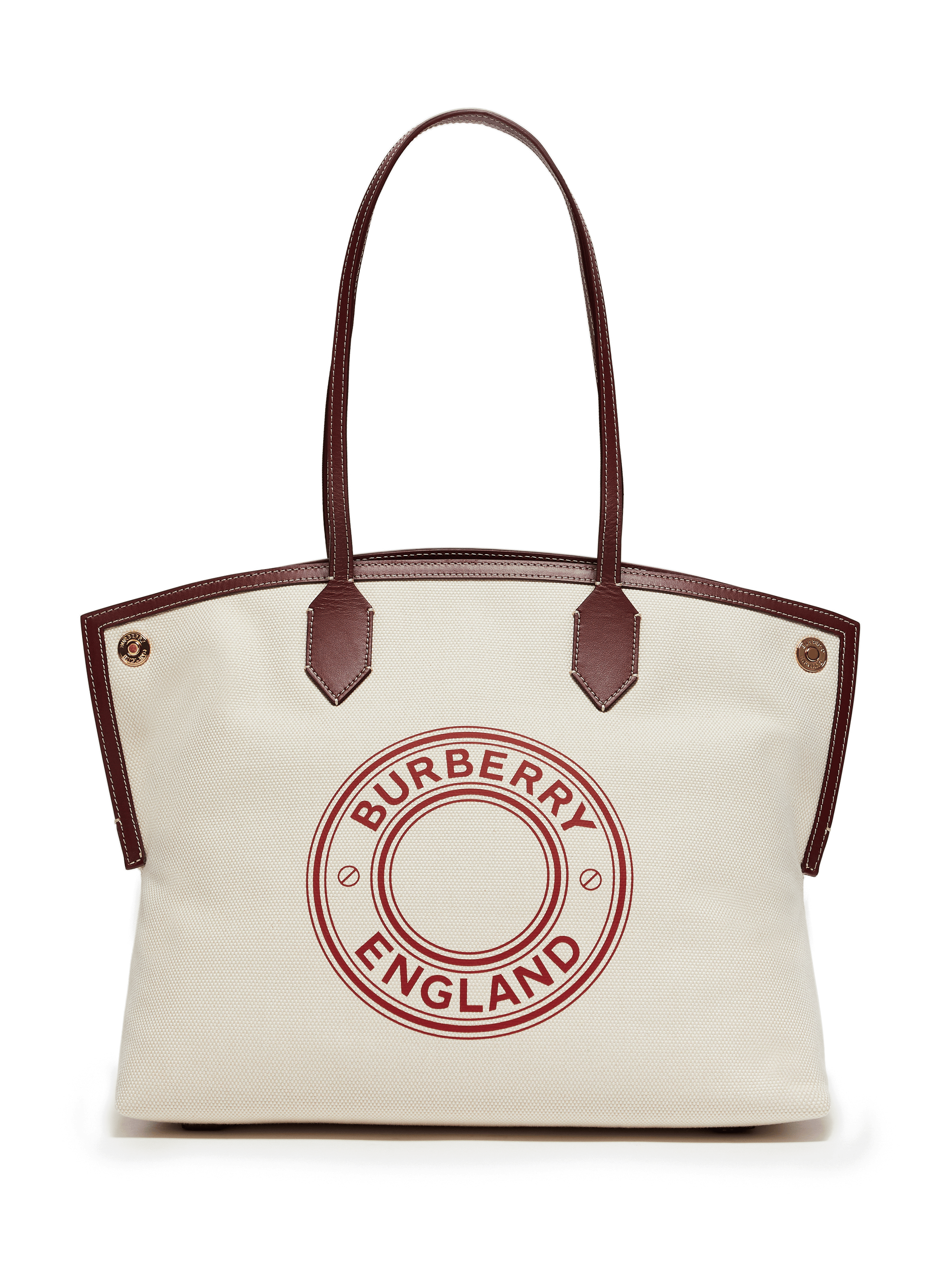 burberry white tote