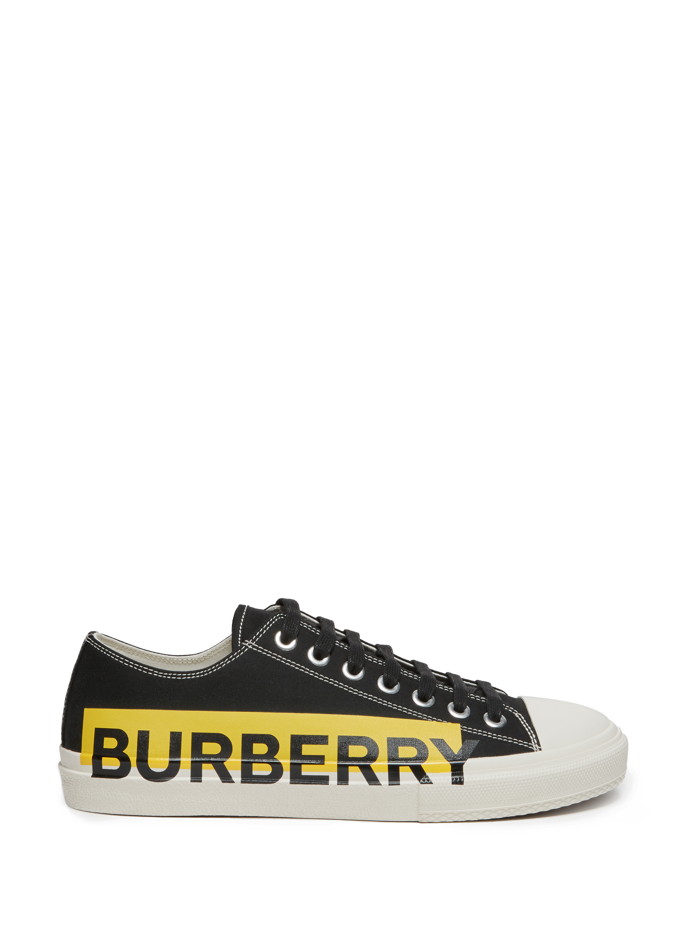 yellow burberry shoes