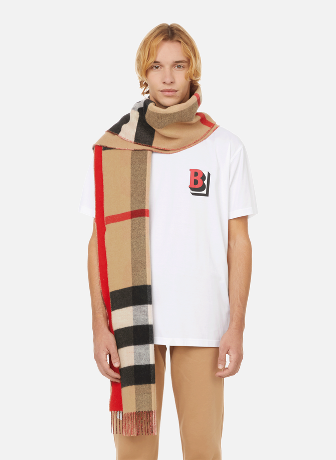 T-shirt with printed logo BURBERRY
