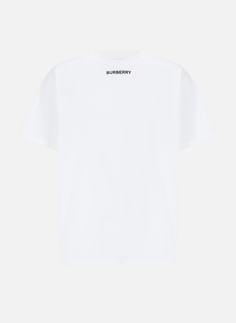 T-shirt oversize en coton WhiteBURBERRY 