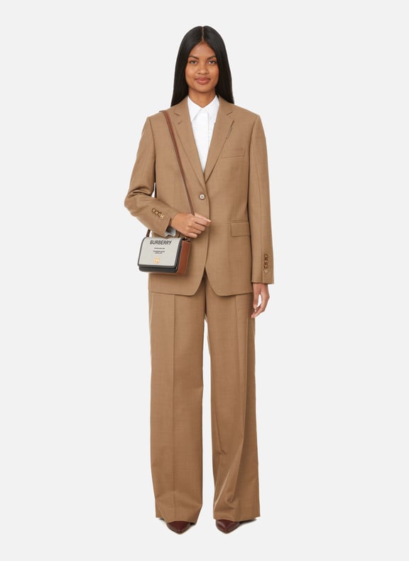 WOOL SUIT JACKET BURBERRY for WOMEN Printemps