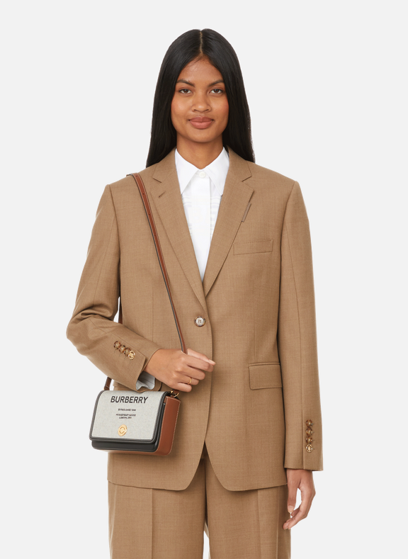 WOOL SUIT JACKET - BURBERRY for WOMEN 