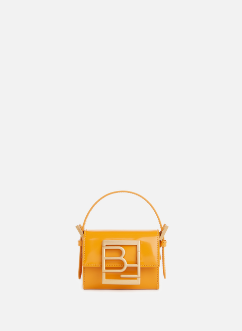 Mini sac à main Fran en cuir OrangeBY FAR 