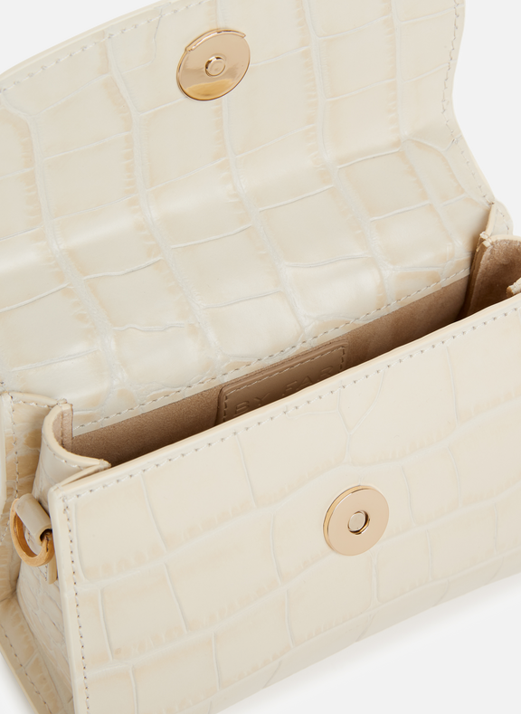 Totes bags By Far - Mini handbag in cream color - 19PFMINACEDSMA