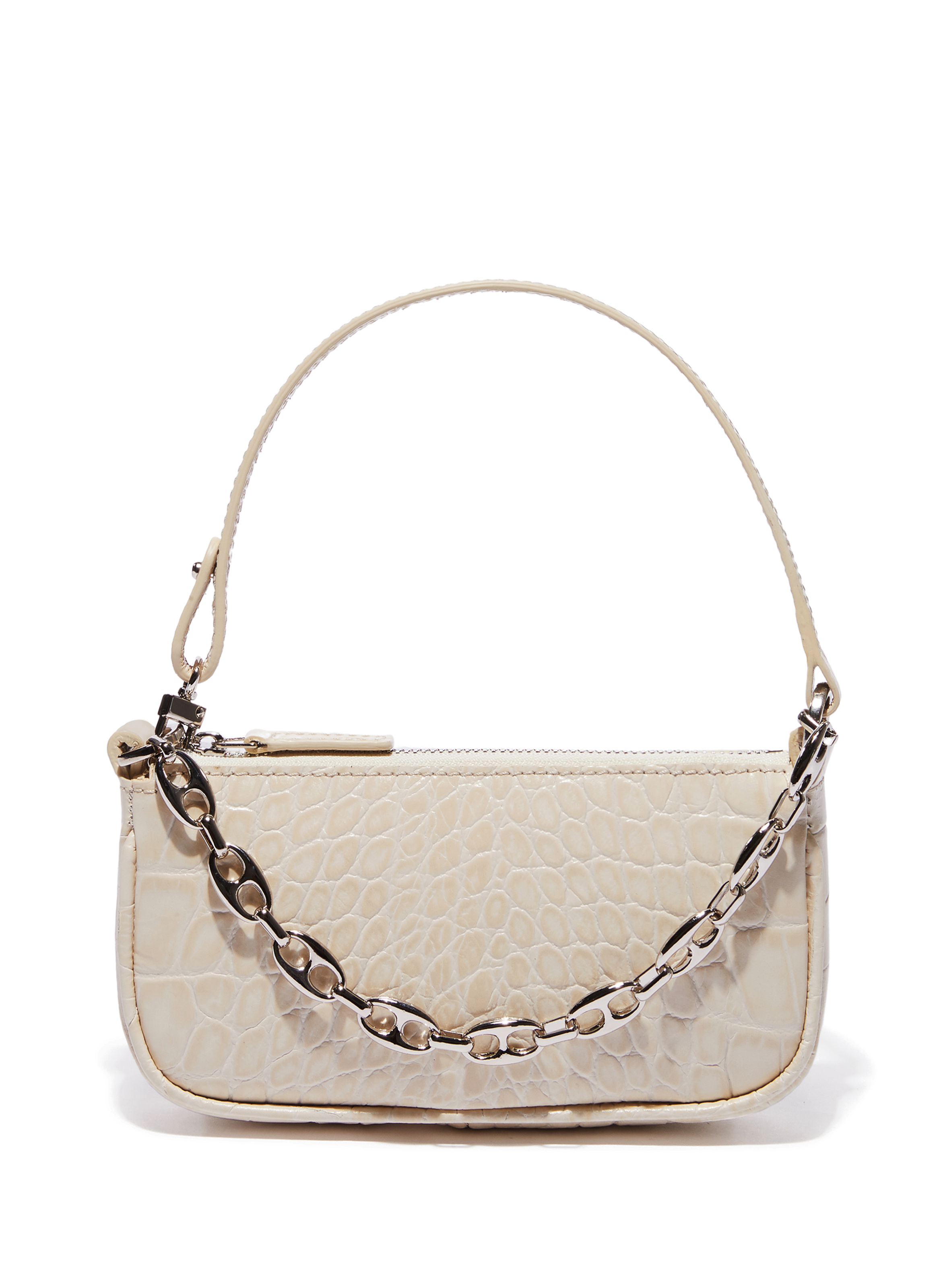 Women's Medium Genuine Python Skin Top Handle Handbags - ROMY TISA