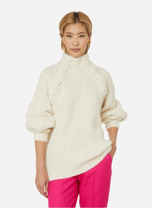 Wool-blend jumper White by CAES CAES Wool-blend jumper White