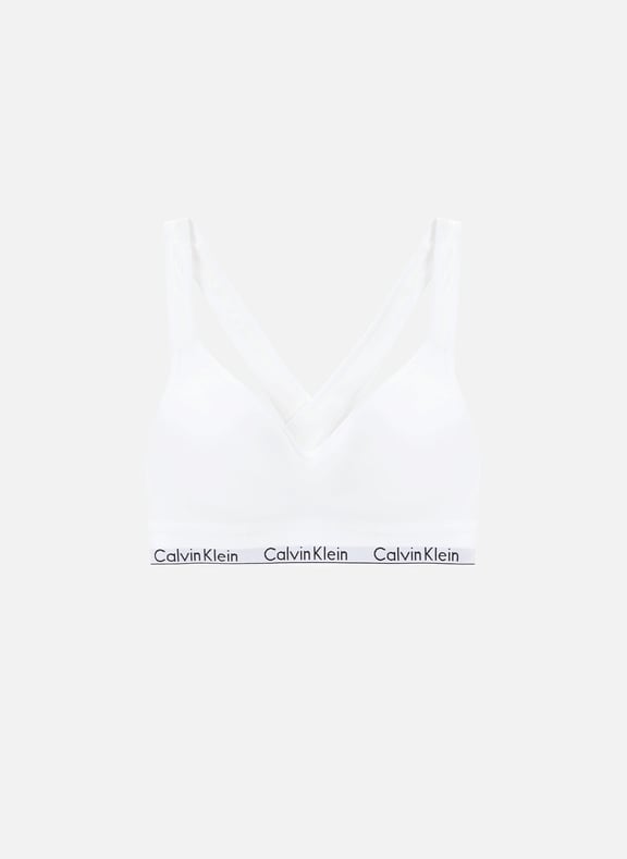 Jersey bra with logo by CALVIN KLEIN CALVIN KLEIN Jersey bra with logo