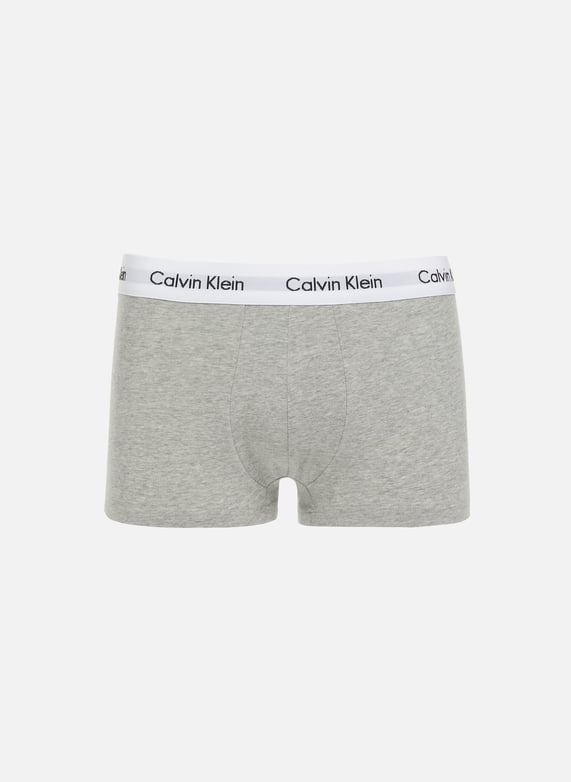 Grey Pack of three cotton stretch boxers