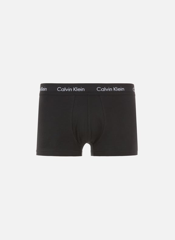 Pack of three jersey boxers Black by CALVIN KLEIN CALVIN KLEIN Pack of three jersey boxers Black