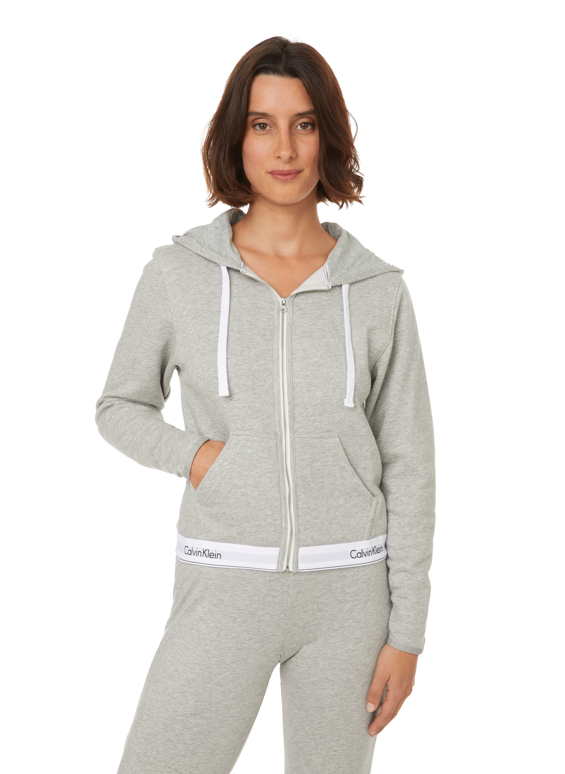 calvin klein zip up hoodie