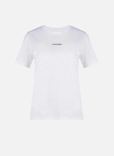 T-shirt en coton biologique WhiteCALVIN KLEIN 