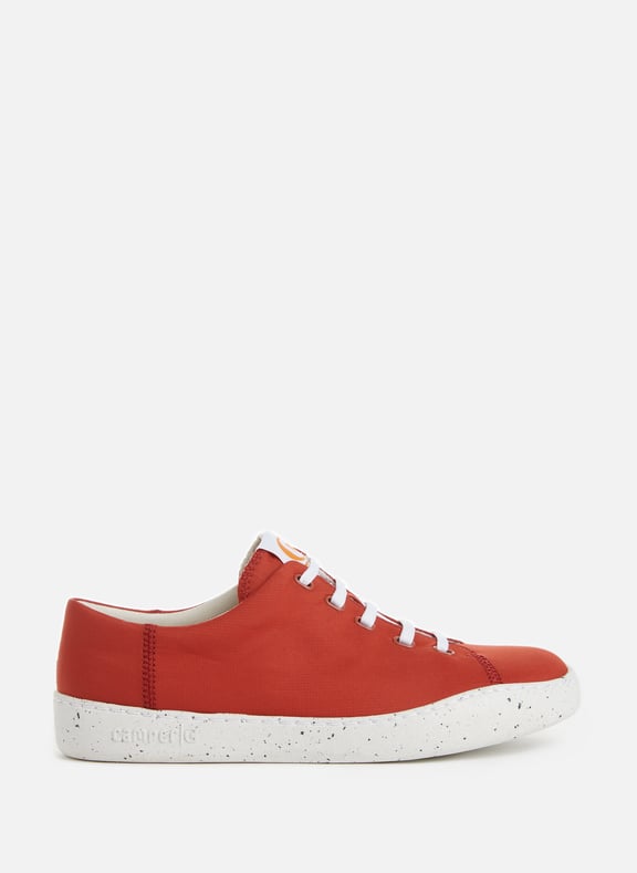 Peu recycled polyester sneakers Red by CAMPER CAMPER Peu recycled polyester sneakers Red