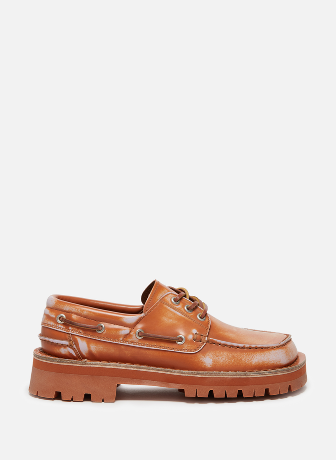 Leather boat shoes  CAMPER LAB
