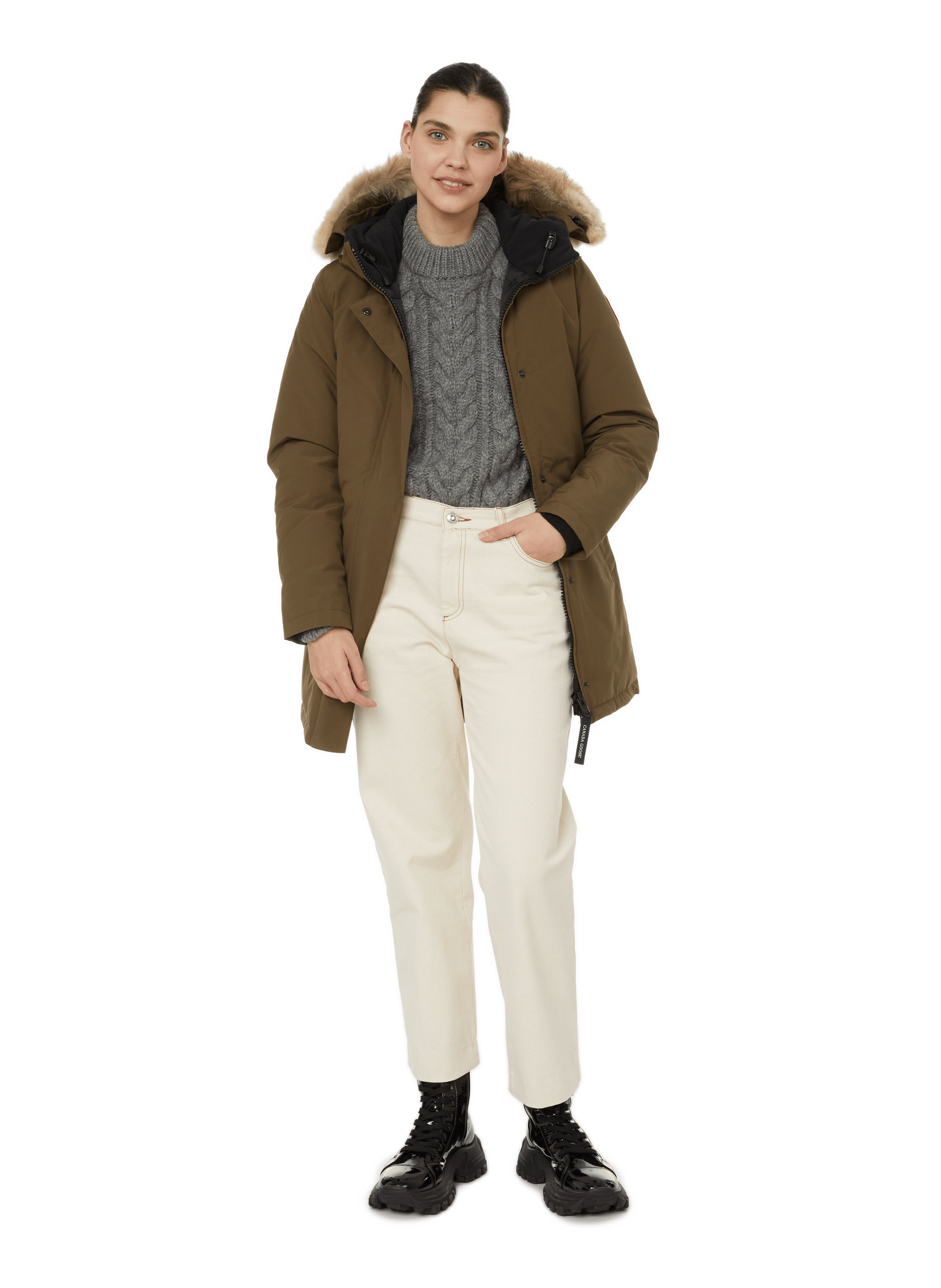 canada goose mid length parka