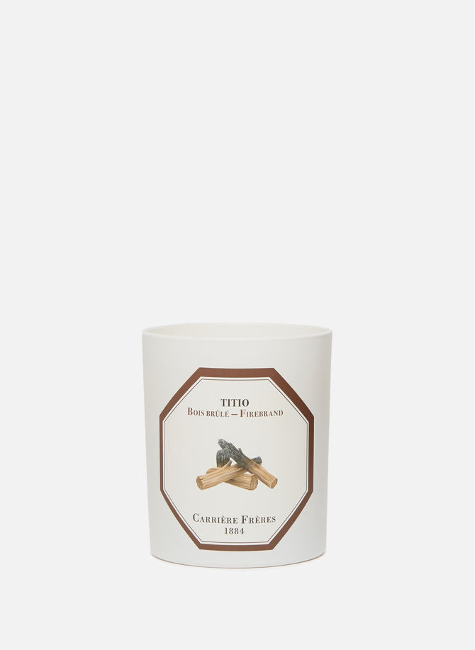 Firebrand Scented Candle - Titio - 185 g (6.5 oz) CARRIERE FRERES