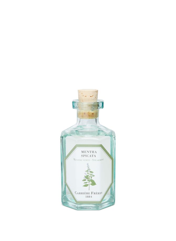 Green Mint Fragrance Diffuser - Mentha Spicata - 200 ml (6.8 fl oz) CARRIERE FRERES