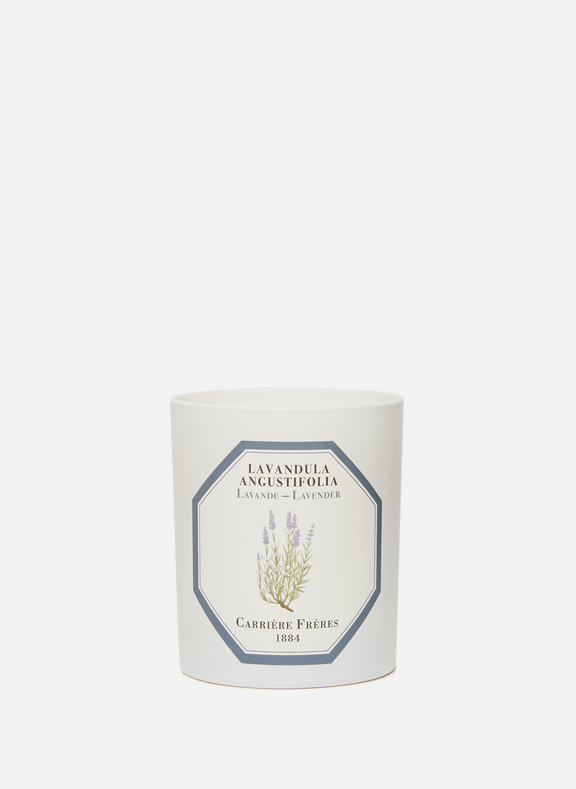 CARRIERE FRERES Lavender Scented Candle - Lavandula Angustifolia - 185 g (6.5 oz) 