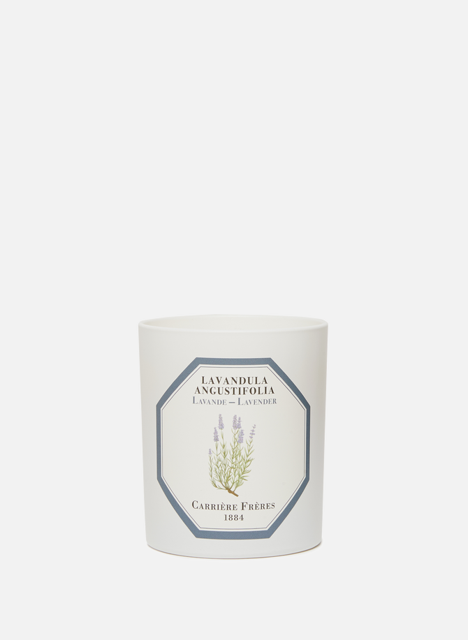 Lavender Scented Candle - Lavandula Angustifolia - 185 g (6.5 oz) CARRIERE FRERES