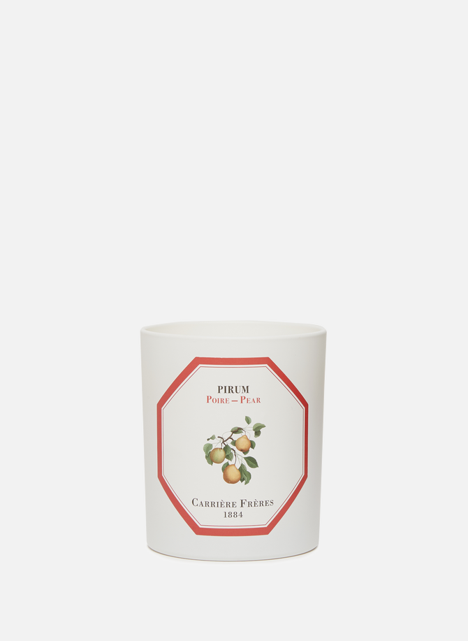 Pear Scented Candle - Pirum - 185 g (6.5 oz) CARRIERE FRERES