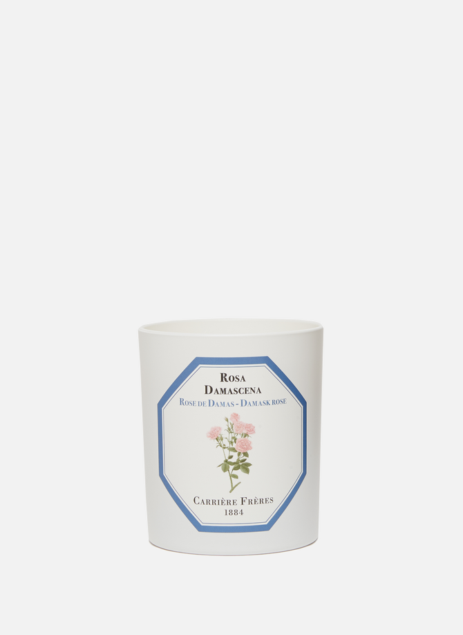 Rose of Damascus Scented Candle - Rosa Damascena - 185 g (6.5 oz) CARRIERE FRERES