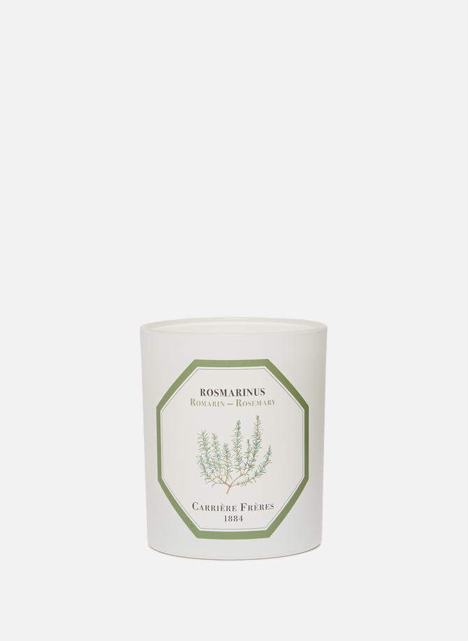 Rosemary Scented Candle - Rosmarinus - 185 g (6.5 oz) CARRIERE FRERES