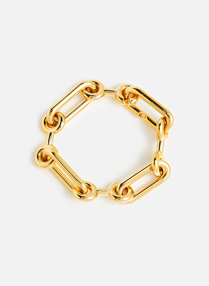 Binary Chain gold-plated bracelet CHARLOTTE CHESNAIS
