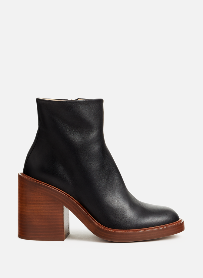 Leather ankle boots CHLOÉ