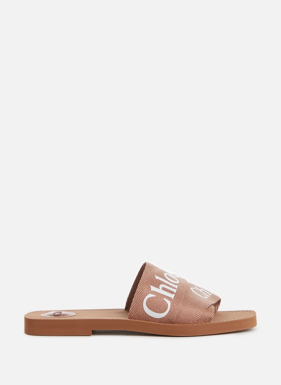 Woody sliders Pink by CHLOÉ CHLOÉ Woody sliders Pink