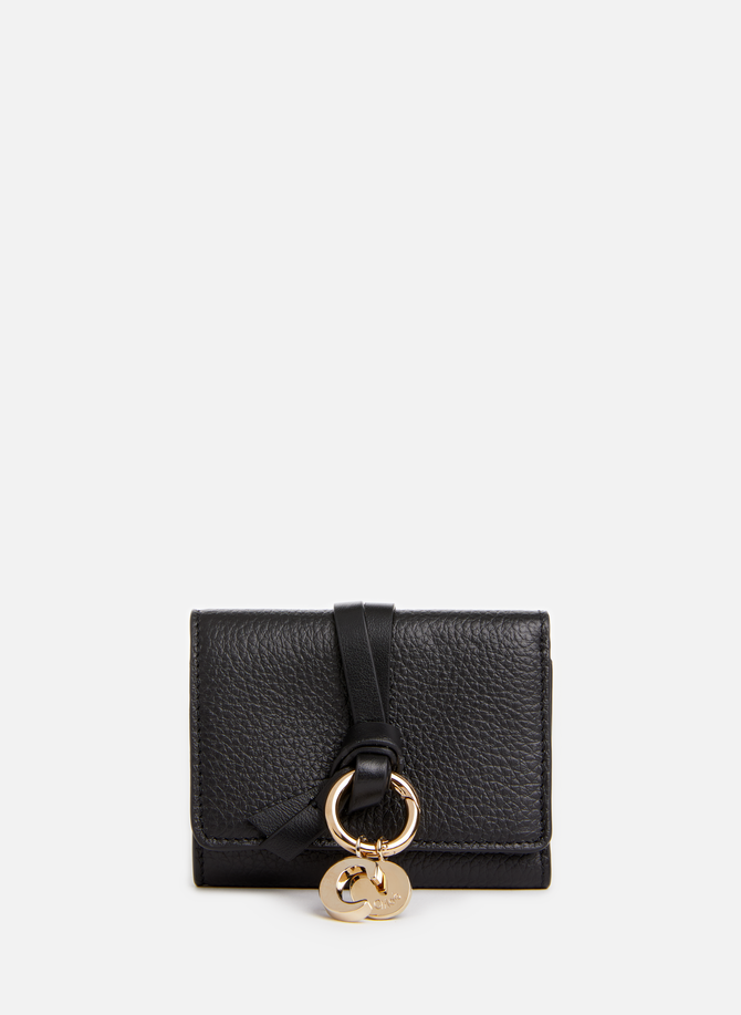 Alphabet leather mini wallet CHLOÉ