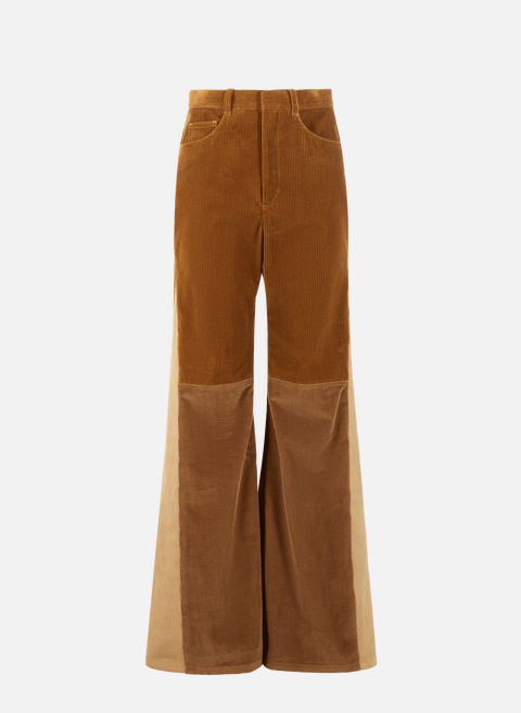 Pantalon cotelé BrownCHLOÉ 
