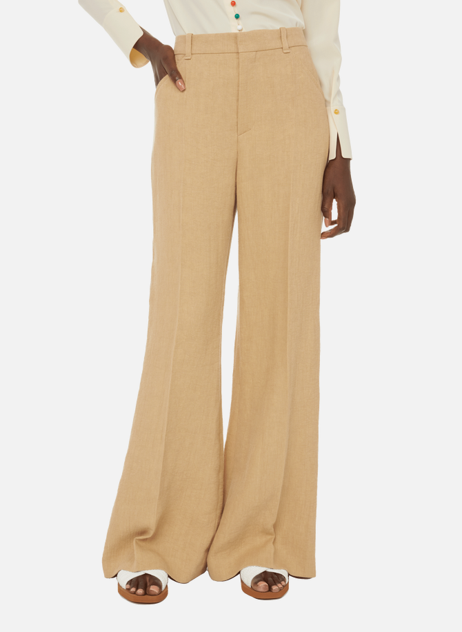 Ribbed linen trousers  CHLOÉ
