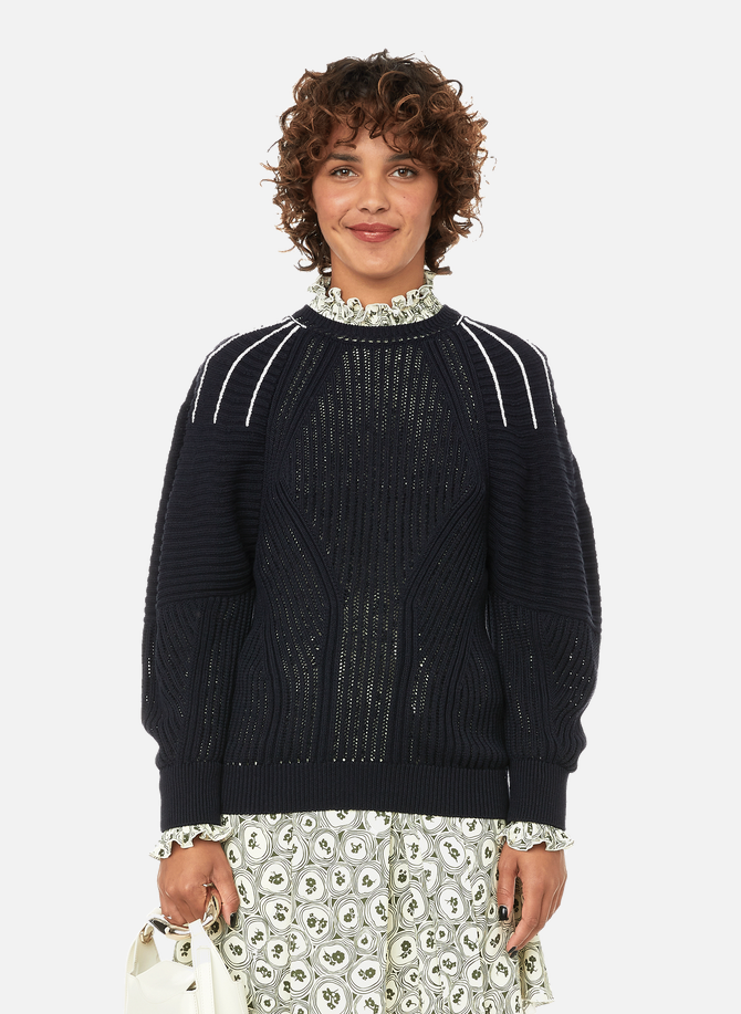 Jumper with striped detail CHLOÉ