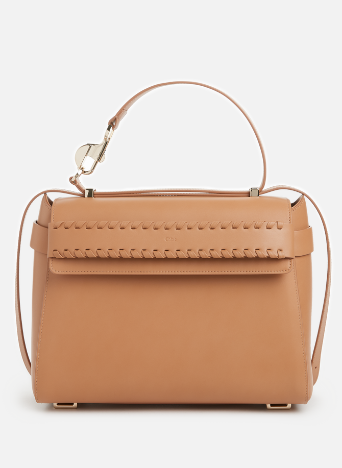 Nacha leather handbag CHLOÉ