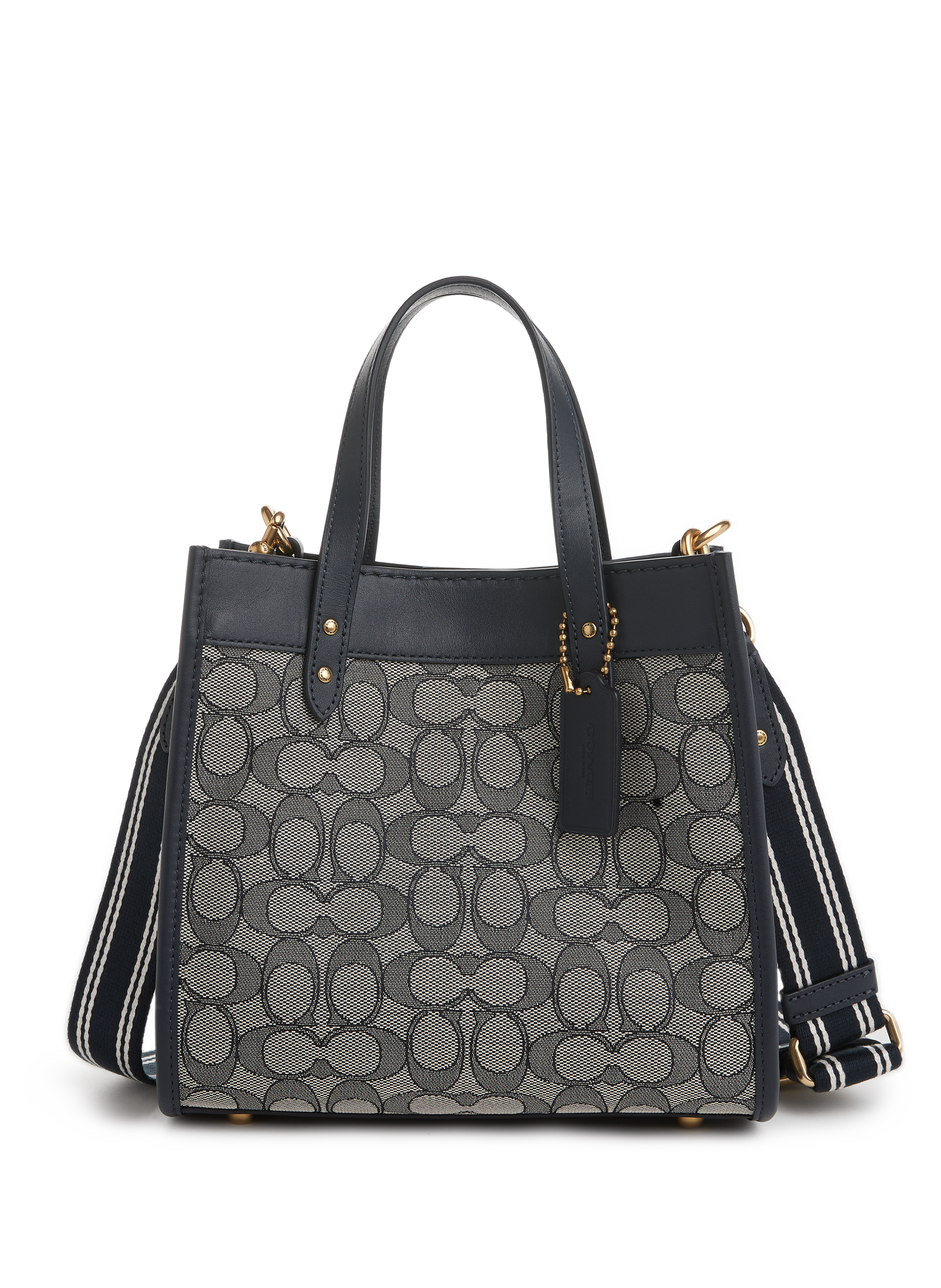 coach jacquard tote