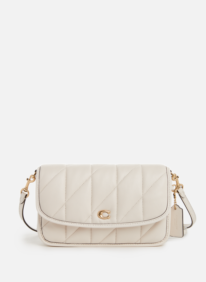 Quilted leather shoulder bag COACH