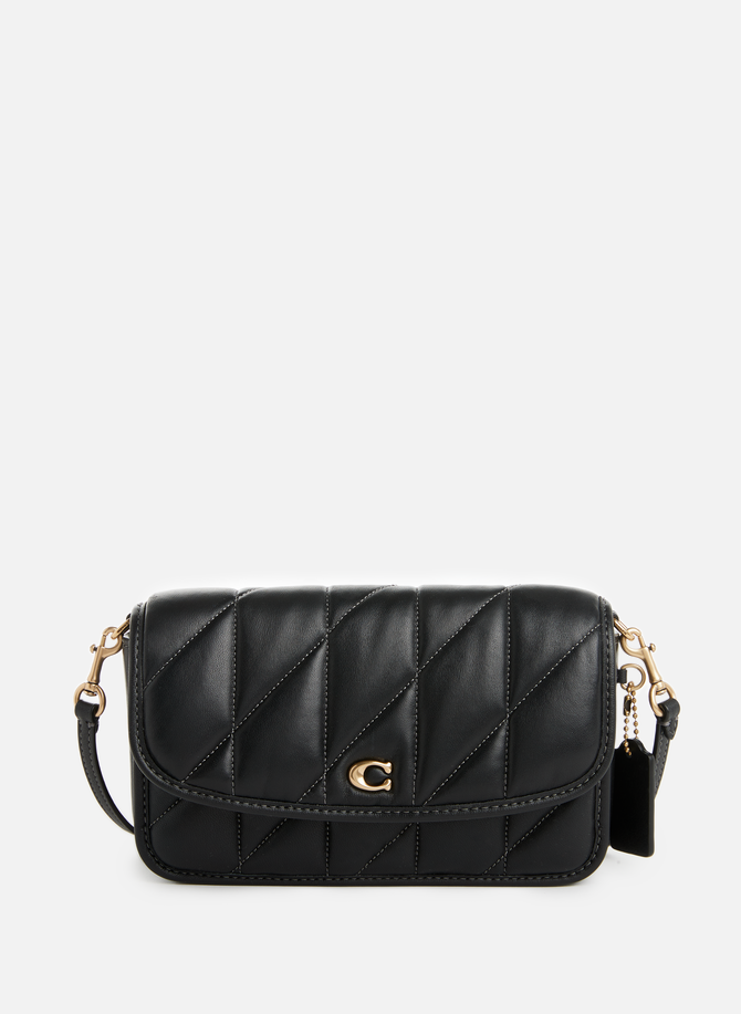 Quilted leather shoulder bag COACH