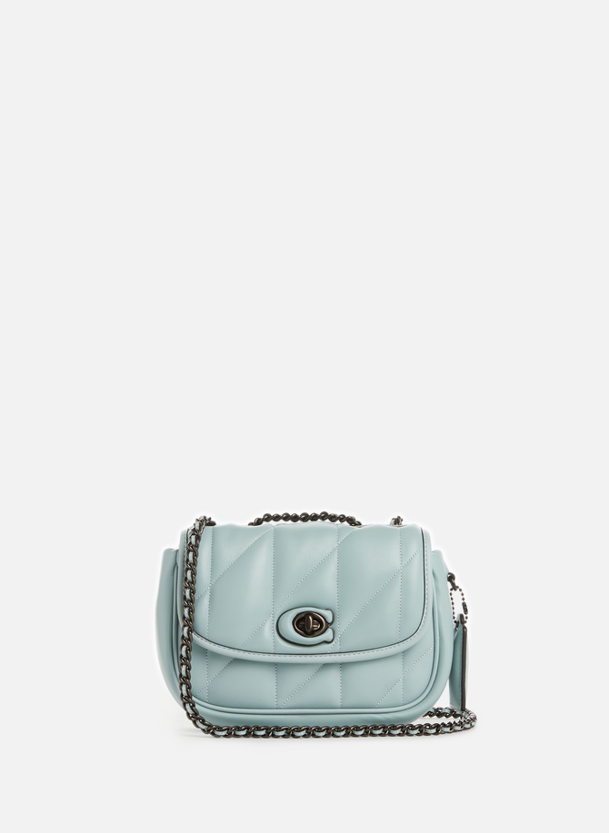 Madison mini leather handbag COACH
