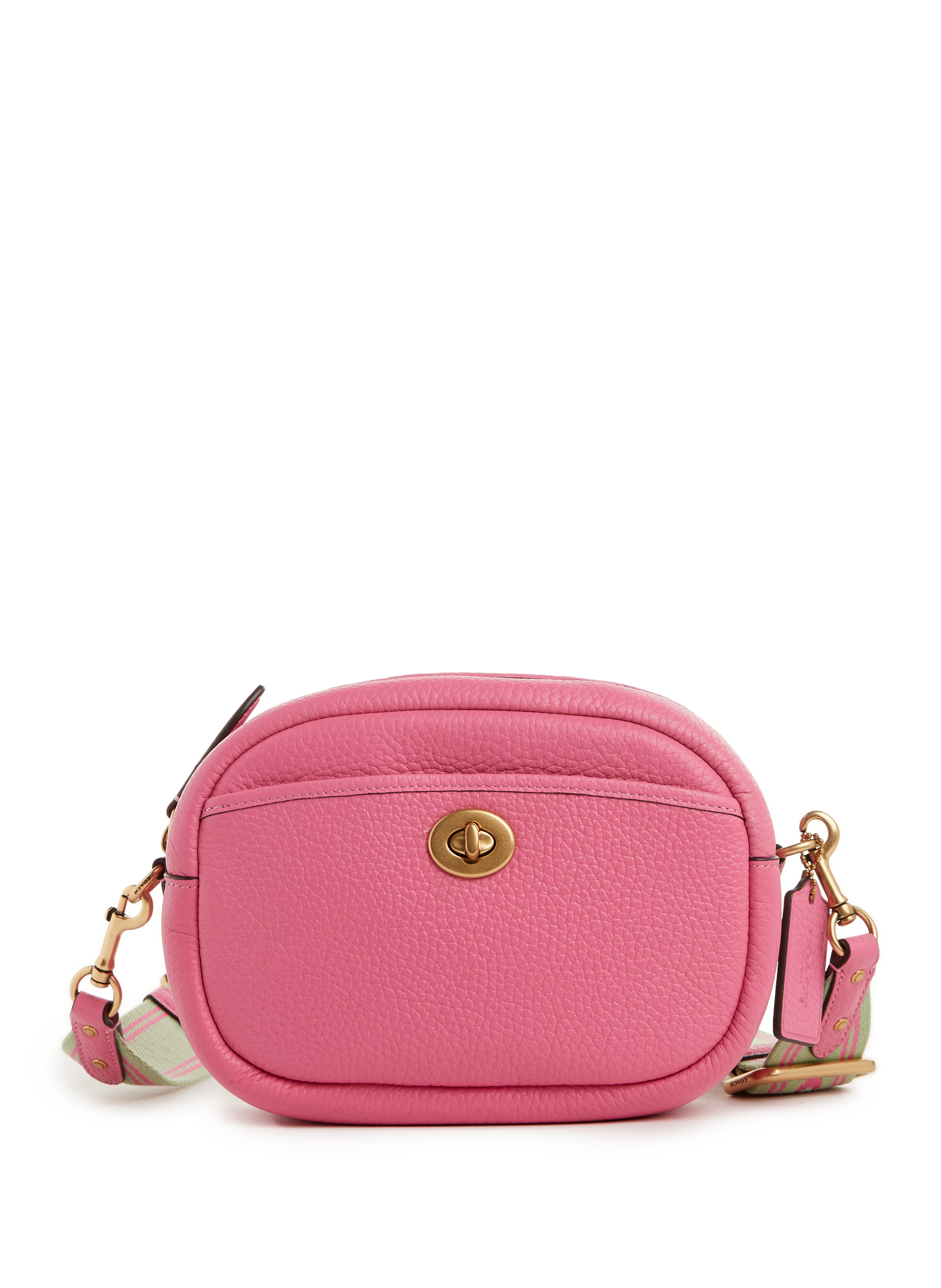 soft pink coach purse