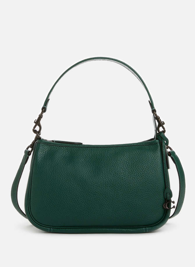 Embossed leather bag COACH