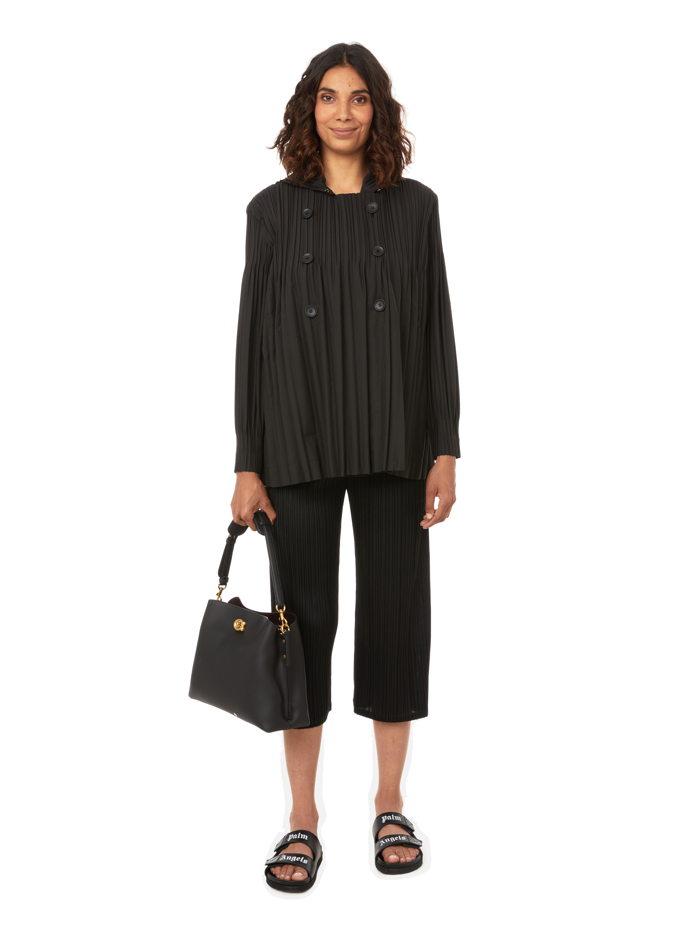 WILLOW LEATHER SHOULDER BAG COACH for WOMEN